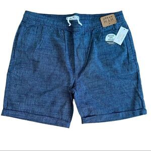 Urban Man Cotton Shorts Drawstring Waist Size Large NWT